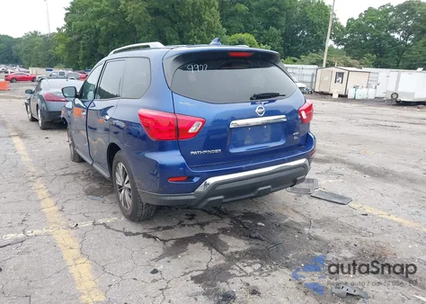 2019 Nissan Pathfinder Sl from USA, damaged, VIN 5N1DR2MM1KC619977
